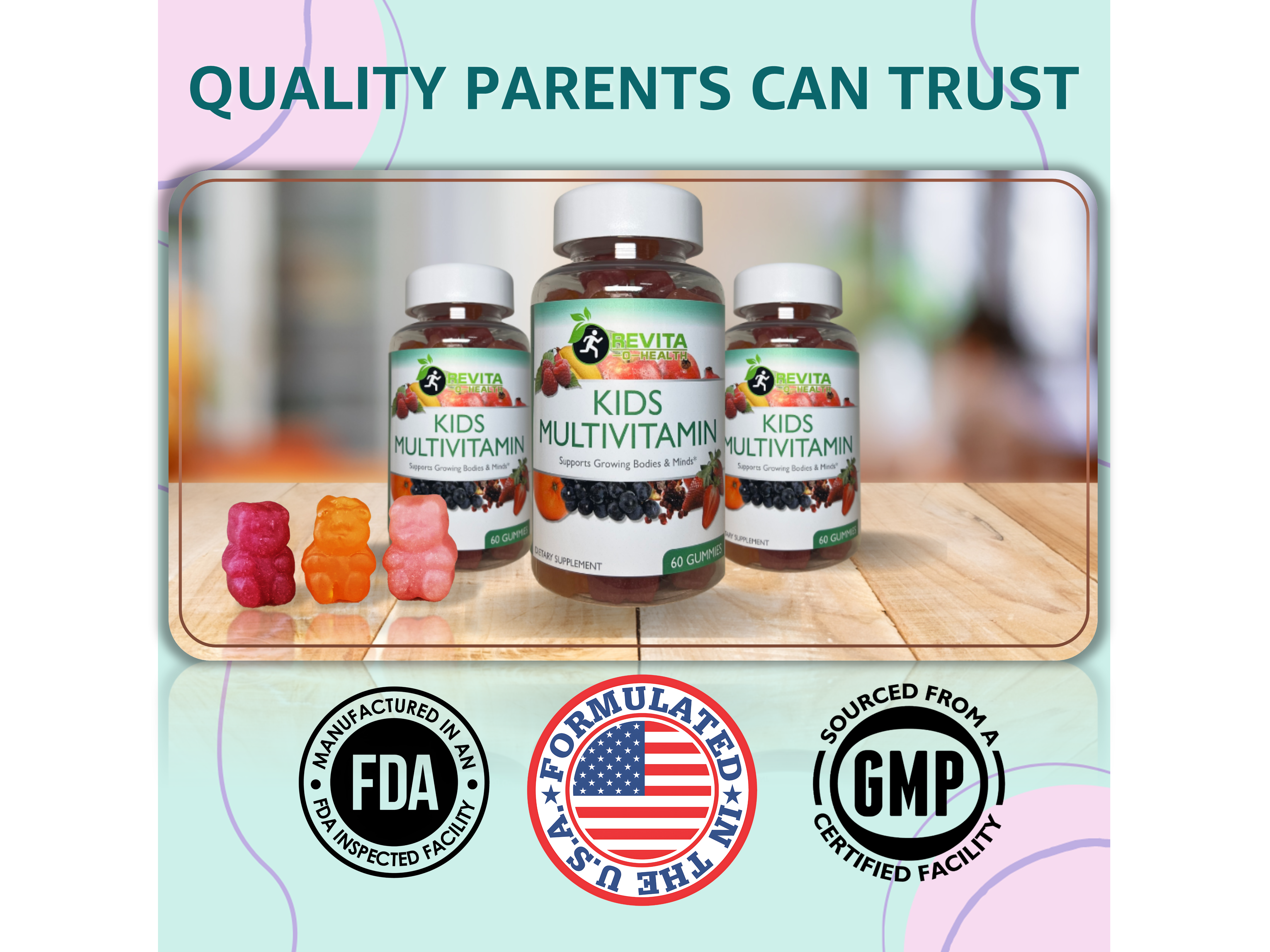 KIDS MULTIVITAMINS Gummies for Kids