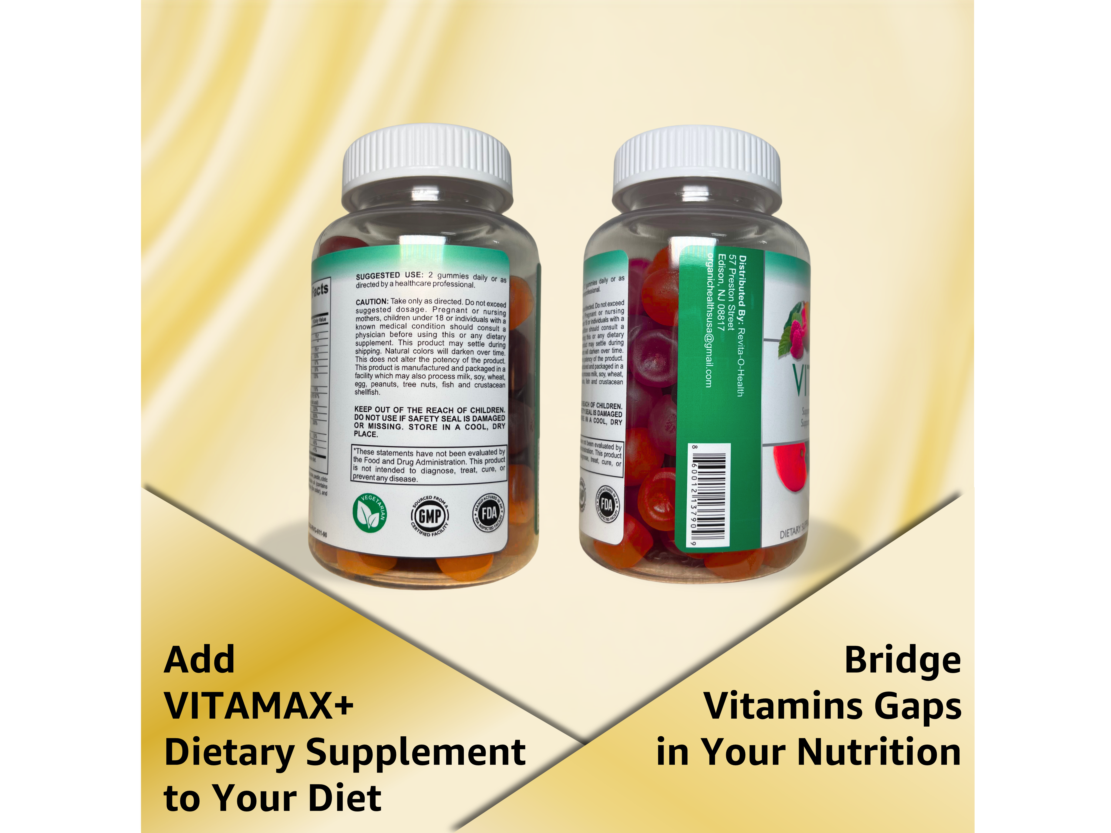 VITAMAX+ Multivitamin Gummies  for Adults