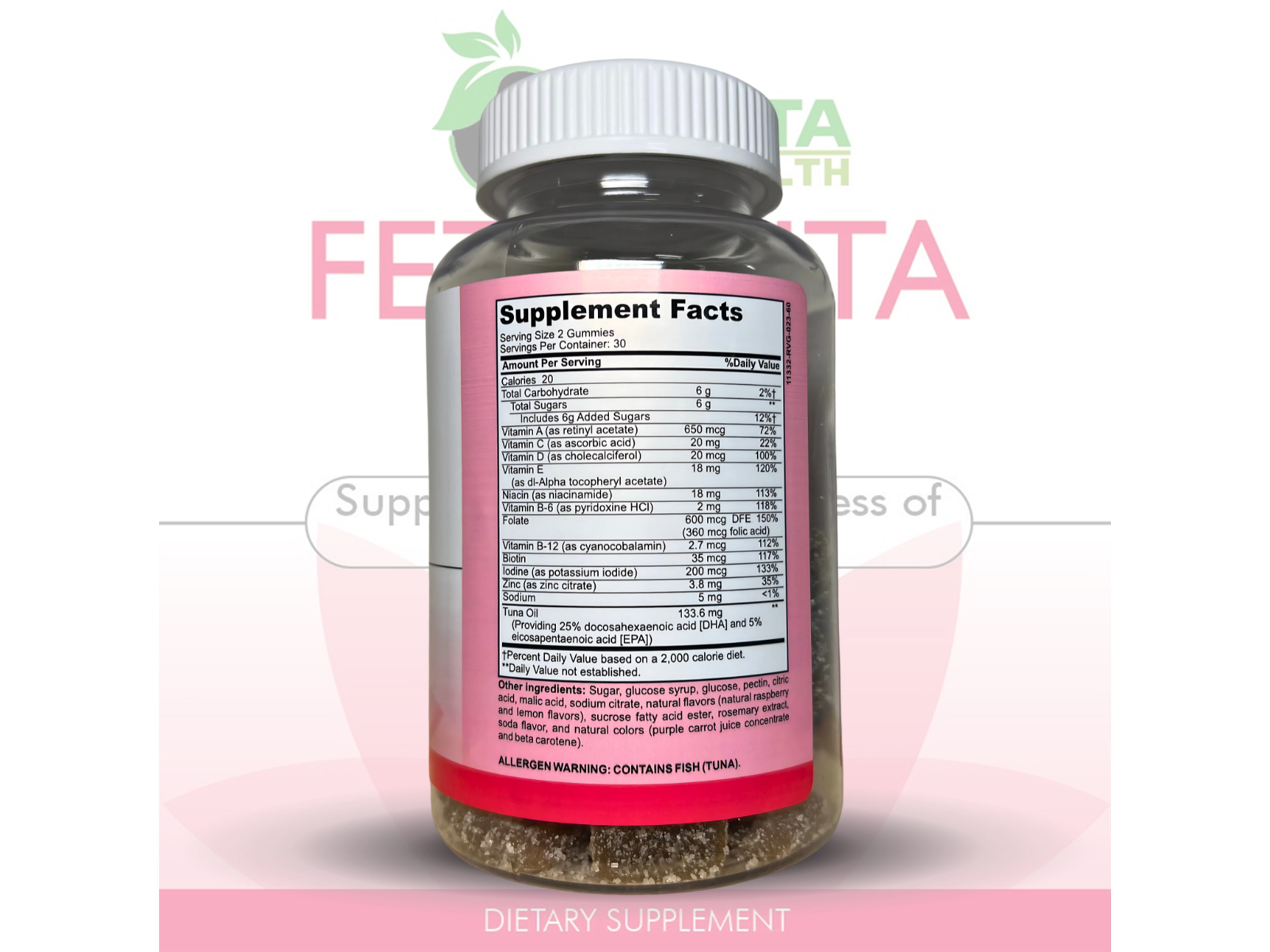 FETALVITA PRENATAL MULTIVITAMIN GUMMY