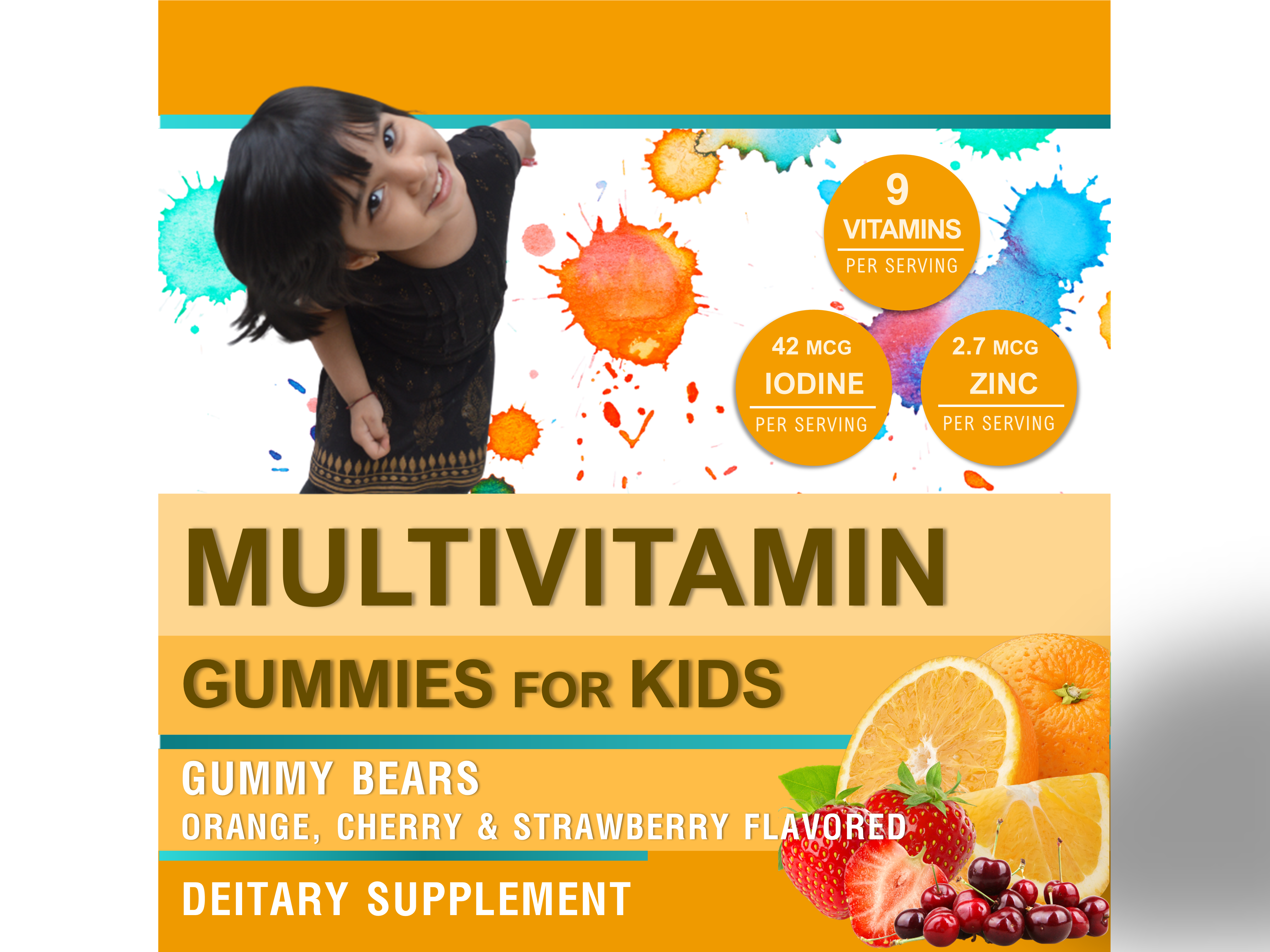 KIDS MULTIVITAMINS Gummies for Kids