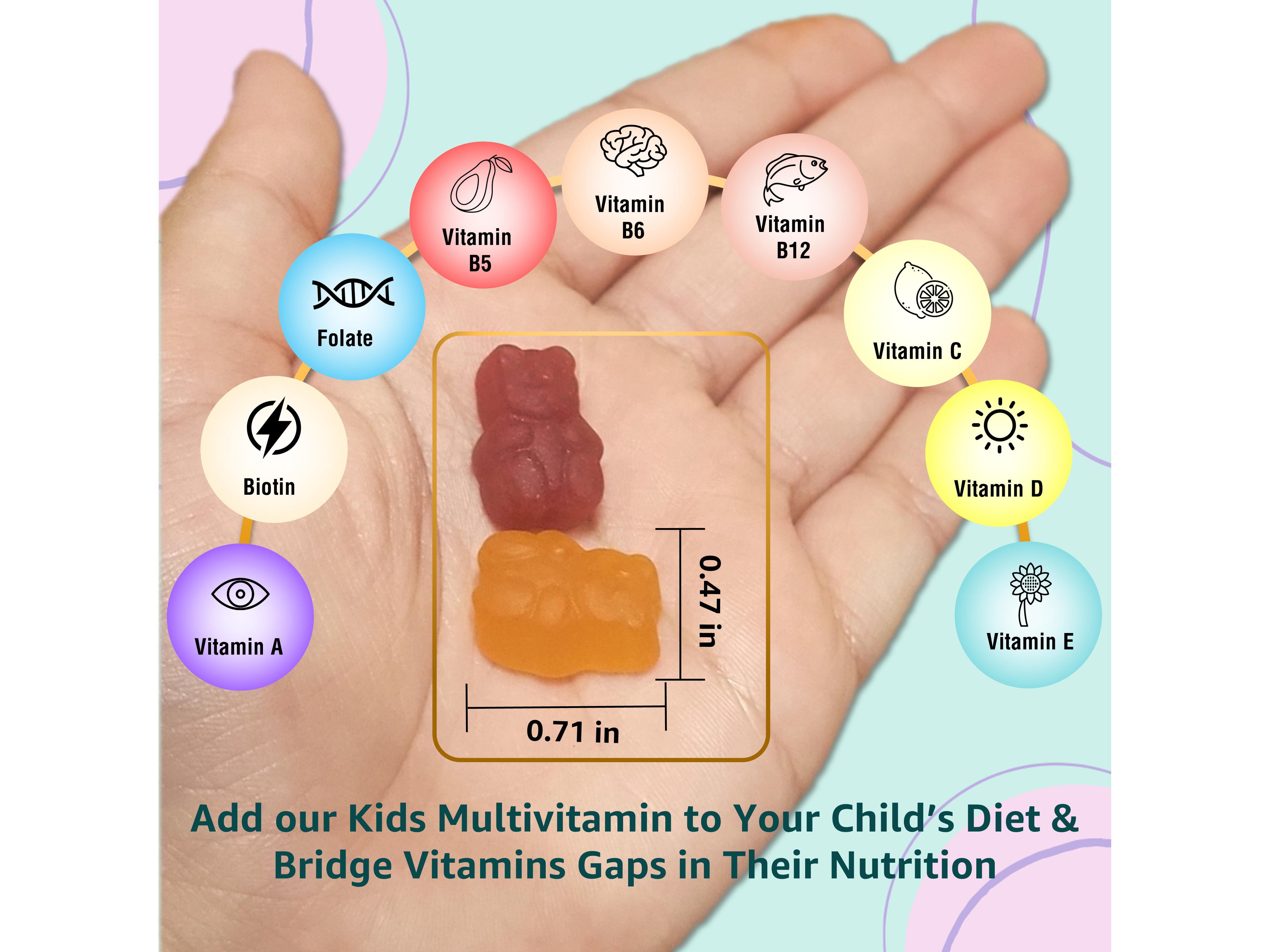 KIDS MULTIVITAMINS Gummies for Kids